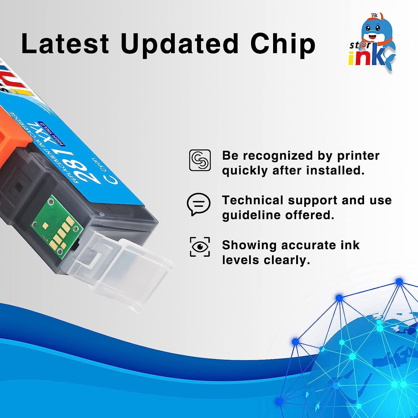 Starink Compatible Ink Cartridge Replacement for Canon 280 281 XXL
