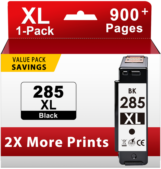 PG 285 Black Ink Cartridge Compatible for Canon 285 Ink for Canon Ink 285 285XL for Canon PIXMA TR7820 TS7722 TS7720 (1 Black)
