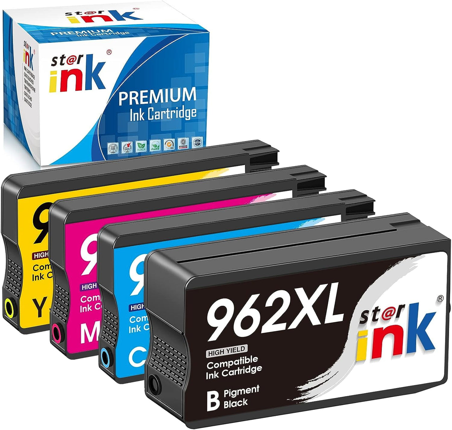 962XL Ink Cartridges for HP 962 XL OfficeJet Pro 9015 9025 9020